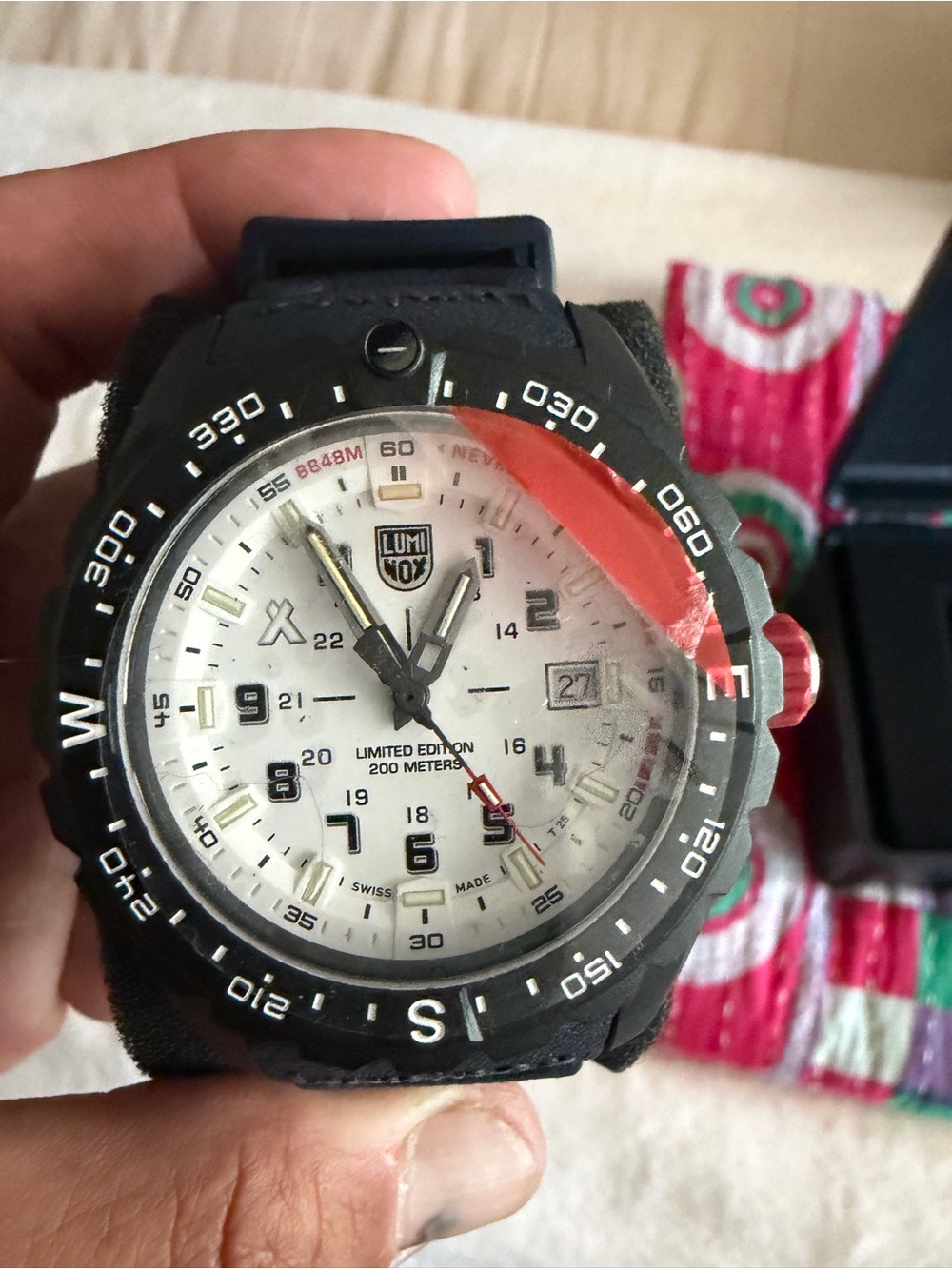 Luminox Bear Grylls Survival watch limited edition.